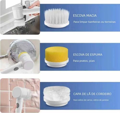 Escova Elétrica de Limpeza