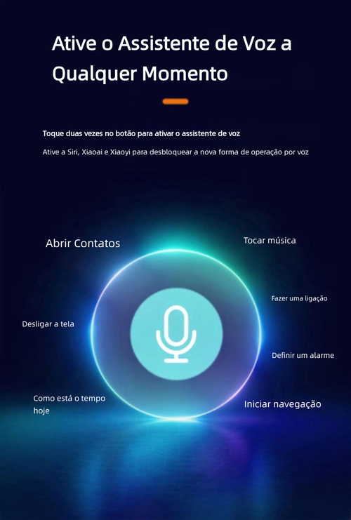 Óculos Inteligentes para Motoristas, Óculos de Sol Anti-Luz Azul com Fone Bluetooth e Áudio IA