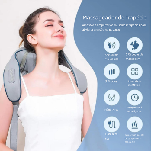 Massageador de pescoço