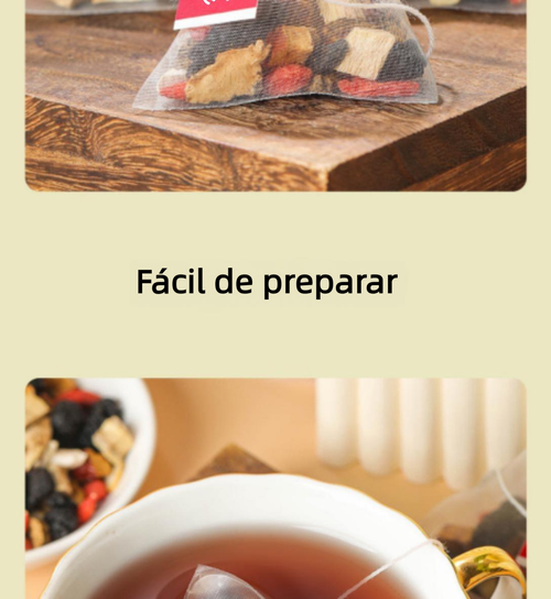 Chá Dez Tesouros com Ginseng