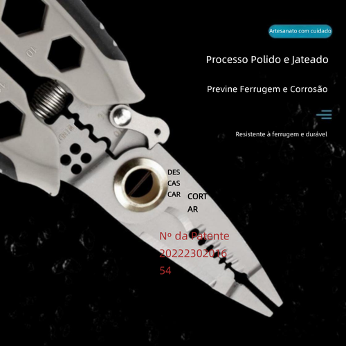 Alicate decapador de 7 polegadas           Encomende hoje, receba amanhã. Pagamento na entrega.