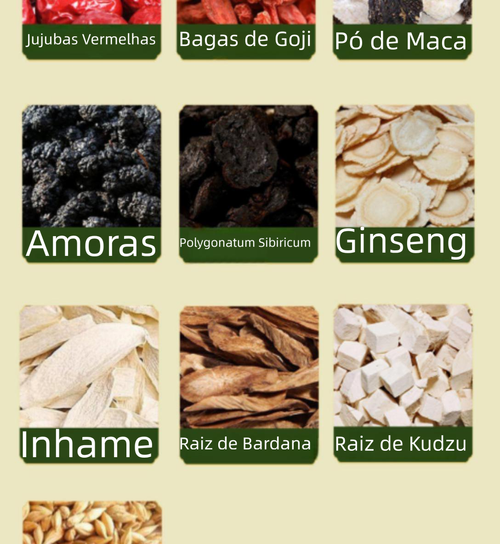 Chá Dez Tesouros com Ginseng