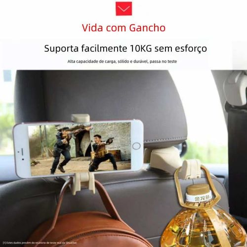 Ganchos para Carro Multifuncionais