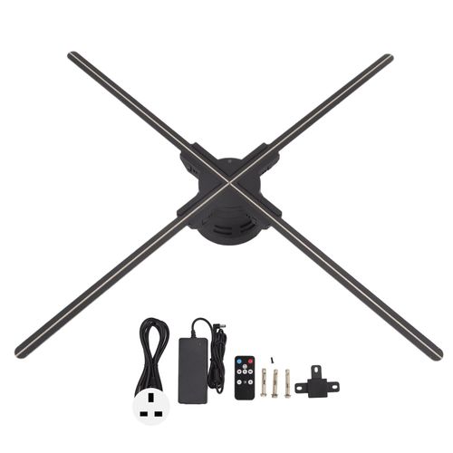 Ventilador Holográfico 3D Ultra HD - Tela de Projeção