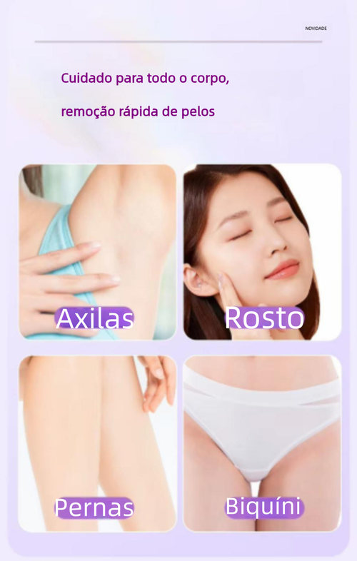 Depilador Elétrico e Aparelho de Barbear