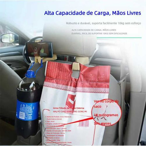 Ganchos para Carro Multifuncionais