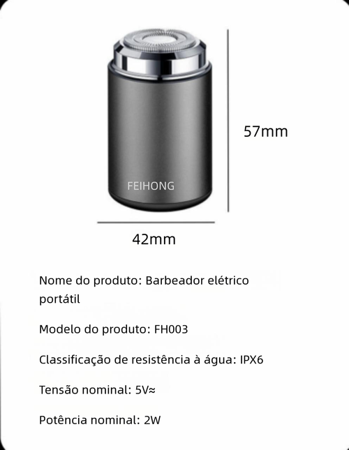 Aparelho de Barbear Elétrico