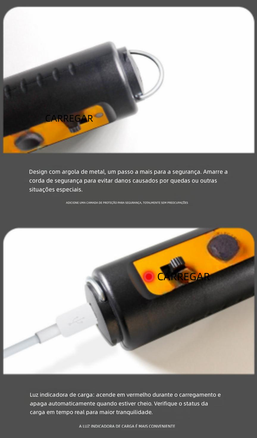 Chave de Fenda Elétrica Sem Fio Mini 3,6V, Bateria 2000mAh, Furadeira Multifuncional Doméstica com Brocas