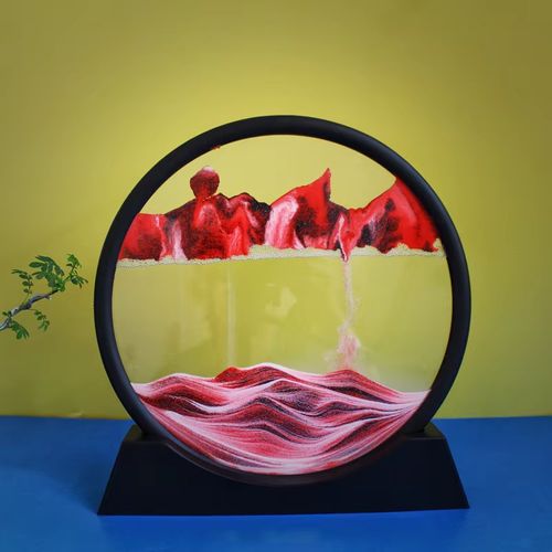 Quadro de areia móvel 3D