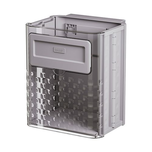 Lixeira de Parede para Cozinha, Dobrável, Recipiente para Resíduos Orgânicos, Armazenamento em Espaço Estreito, Fixação Adesiva sem Marcas, Ideal para Armários e Banheiros