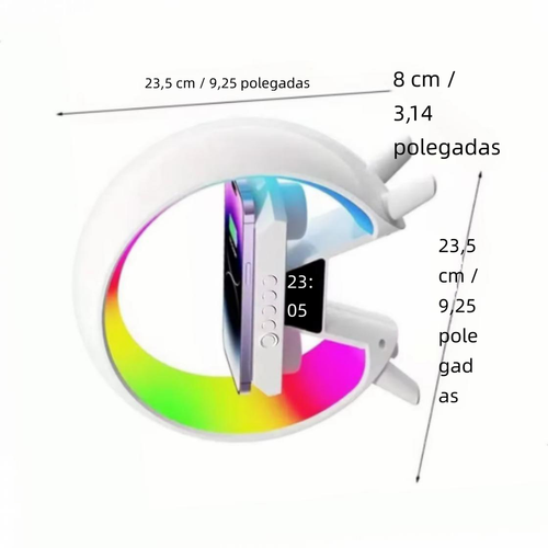 Luz Ambiente com Alto-falante Bluetooth