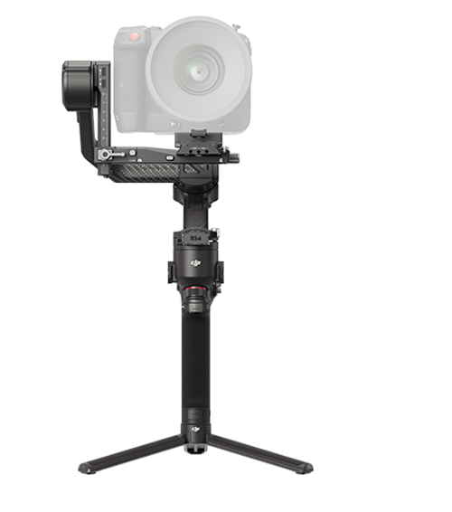 Estabilizador de câmera portátil DJI RS 4 Ronin, gimbal de três eixos com anti-vibração para gravação de imagens