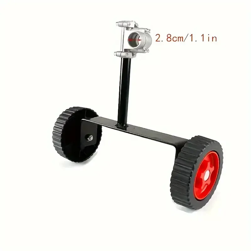 26 Lawn mower support wheel