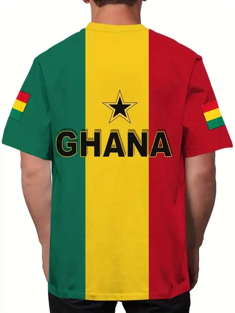 Ghana Print Short Sleeves