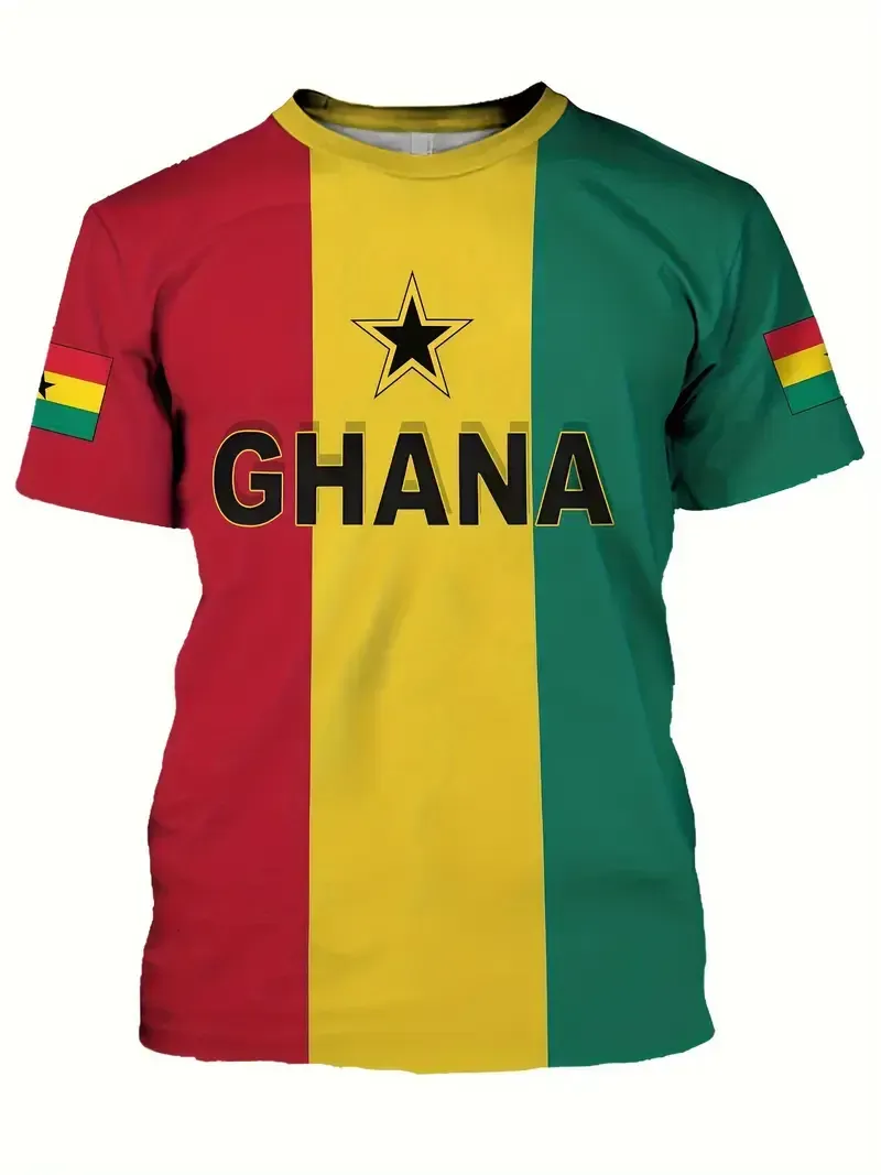 Ghana Print Short Sleeves