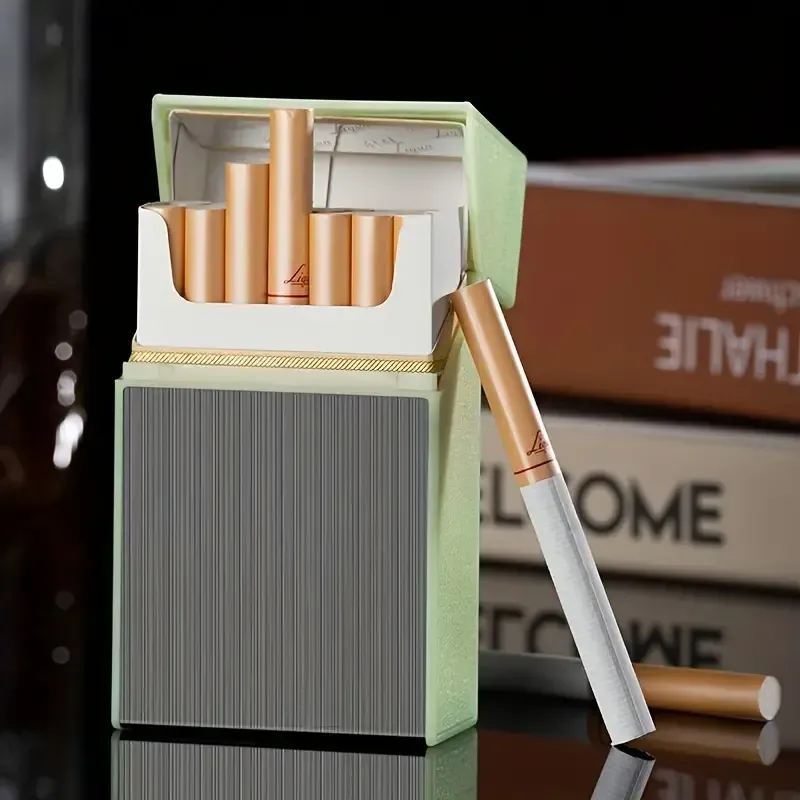 Luminous electronic cigarette box
