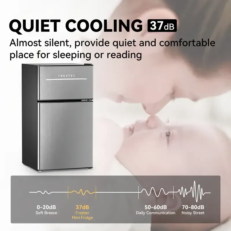 38 Frestec 3.5 Cubic Feet Mini Fridge