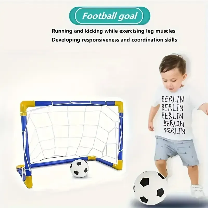 But de football en plastique pour enfants