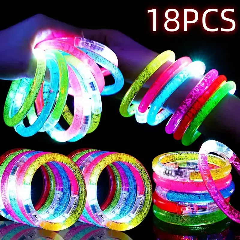 88 Bracelet lumineux coloré