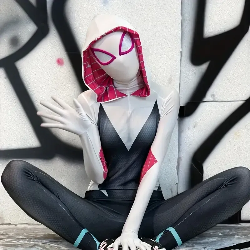 98 Masque LED Spider-Man Gwen