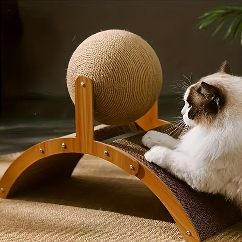 Cats scratching ball toy