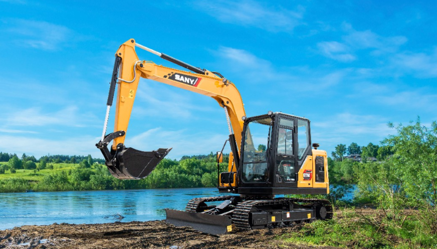 90% new-SANY 75C excavator