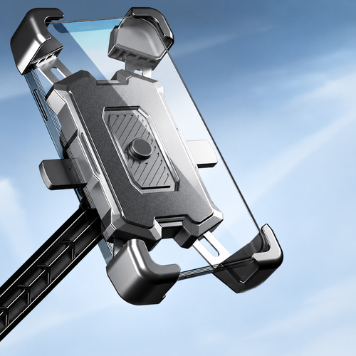 Rearview Mirror Phone Holder for Bicycles and Motorcycles