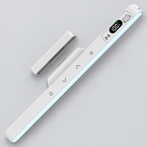 Magnetic LED Light Bar with 5 Colour Modes and Touch Control – White