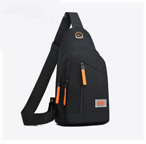 Sports Crossbody Sling Backpack Multi‑Pocket Chest Bag