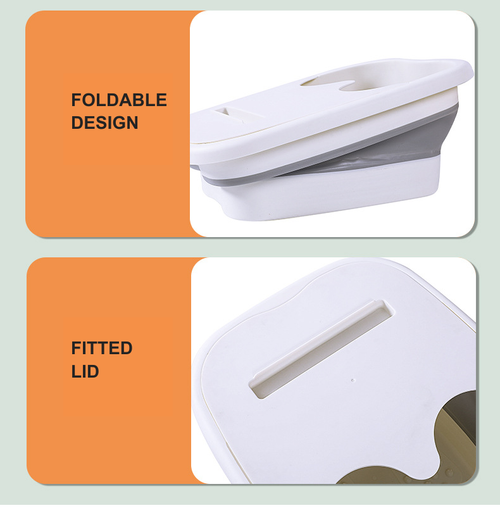 Foldable Foot Soak Tub with Lid