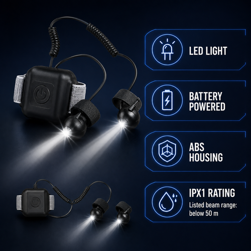 Hands-Free Fingertip LED Work Light for Repairs & Night Fishing