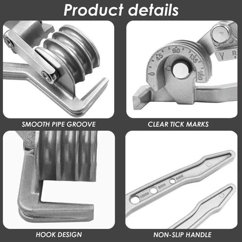 3-in-1 Manual Tube Bender for 6 mm, 8 mm and 10 mm Tubing