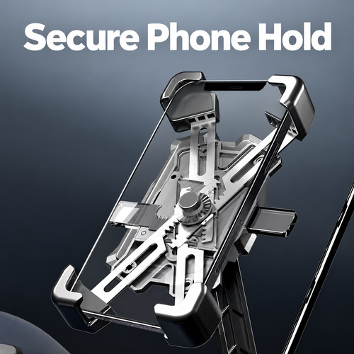 Rearview Mirror Phone Holder for Bicycles and Motorcycles