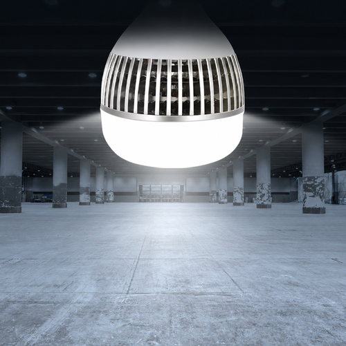 Large E27 LED Bulb with White Light