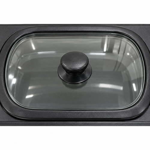 3-in-1 Breakfast Station with Oven, Top Griddle and Drip Coffee Maker