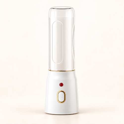 Portable 450 ml Blender with Type-C Charging – White