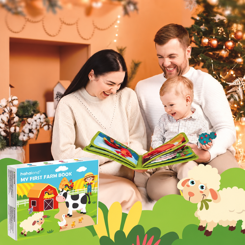 My First Farm Book Felt Activity Book for Children