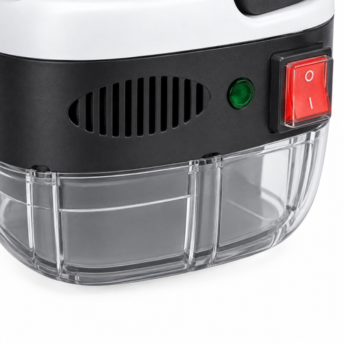 Compact Steam Cleaner with Handheld Nozzle and Cleaning Attachments