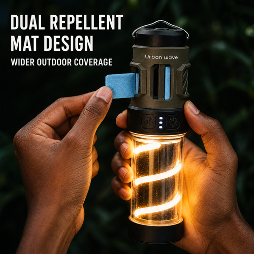 TINY REPELLER S - 2-in-1 Portable Mosquito Repellent with Lighting