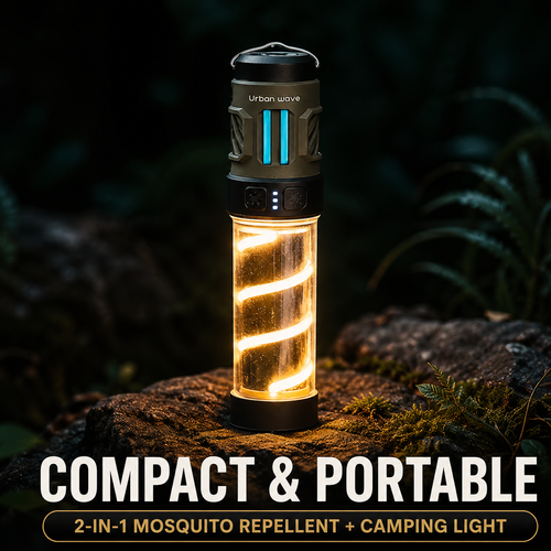 TINY REPELLER S - 2-in-1 Portable Mosquito Repellent with Lighting