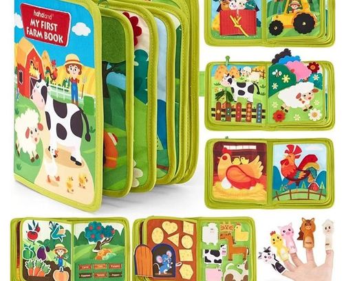 My First Farm Book Felt Activity Book for Children