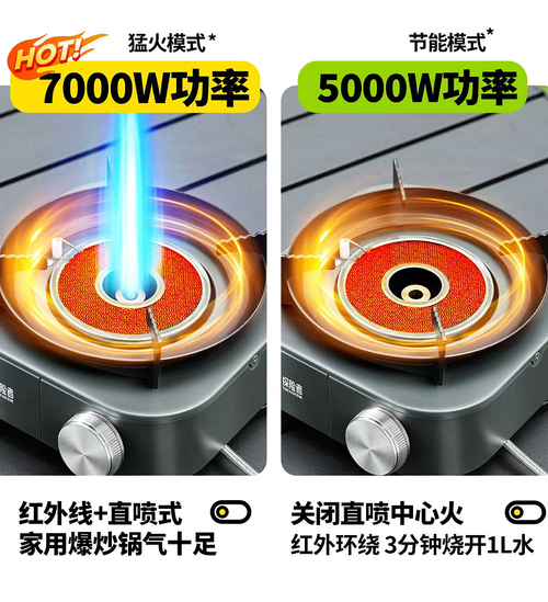 Portable Windproof Infrared Camping Gas Stove