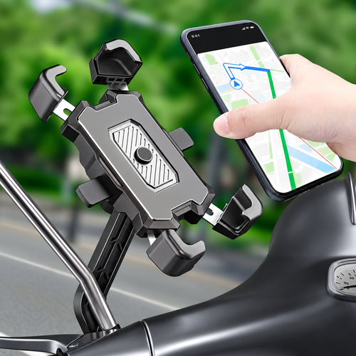 Rearview Mirror Phone Holder for Bicycles and Motorcycles