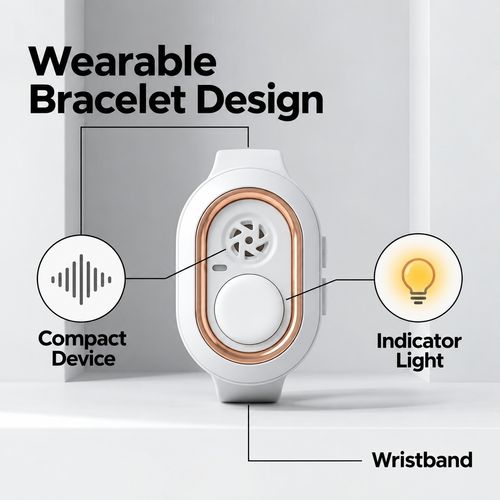 Rechargeable Wearable Mosquito Repellent Bracelet