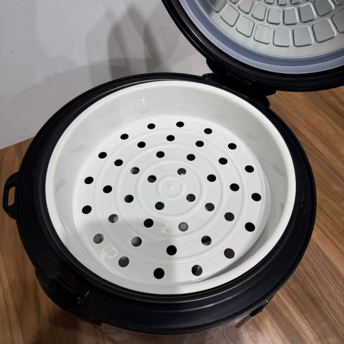 Black and Silver Electric Rice Cooker