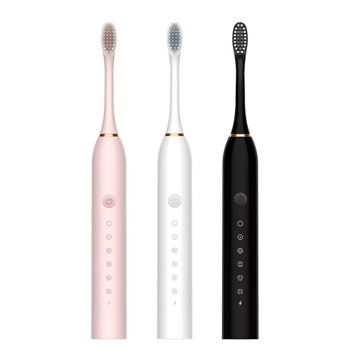 Sonic Electric Toothbrush, 6 Modes & 4 Heads | Ghana