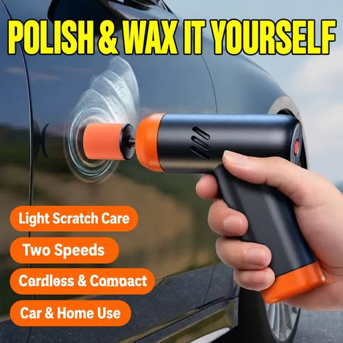 Cordless Mini Car Paint Polisher – Two-Speed Waxing Tool
