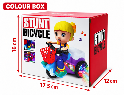 🚲 Lights, music, and amazing 360° stunts! ✨ This electric tricycle brings exciting action and nonstop fun for kids. 🎶🎁