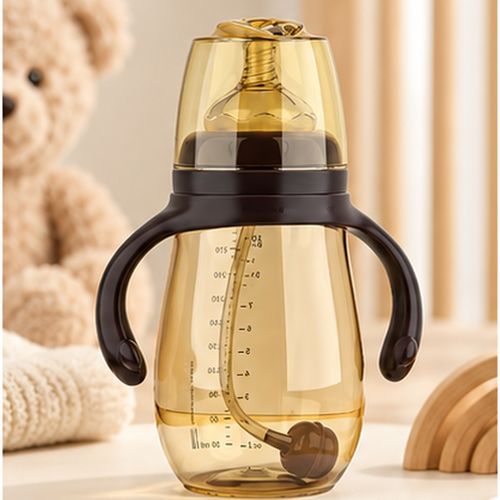 Amber 300 ml Baby Bottle with Handles
