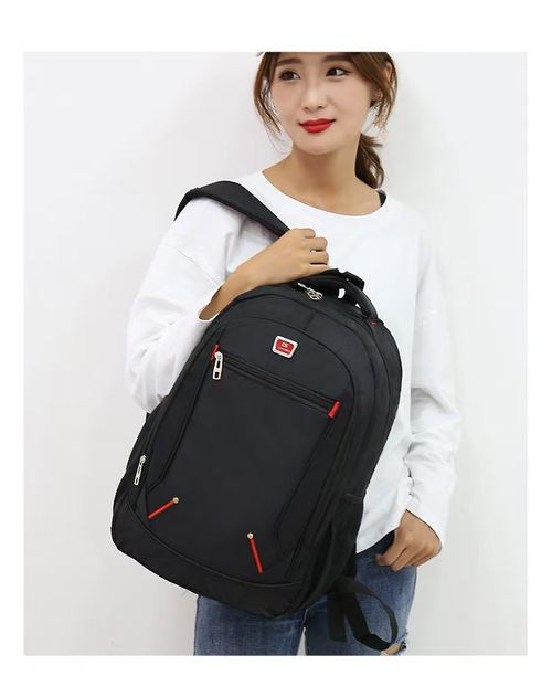 Casual Backpack, 15.6 Inch Laptop Backpack, Oxford Cloth Lightweight Daypack with Multi Compartments for Work, School, Travel and Daily Use